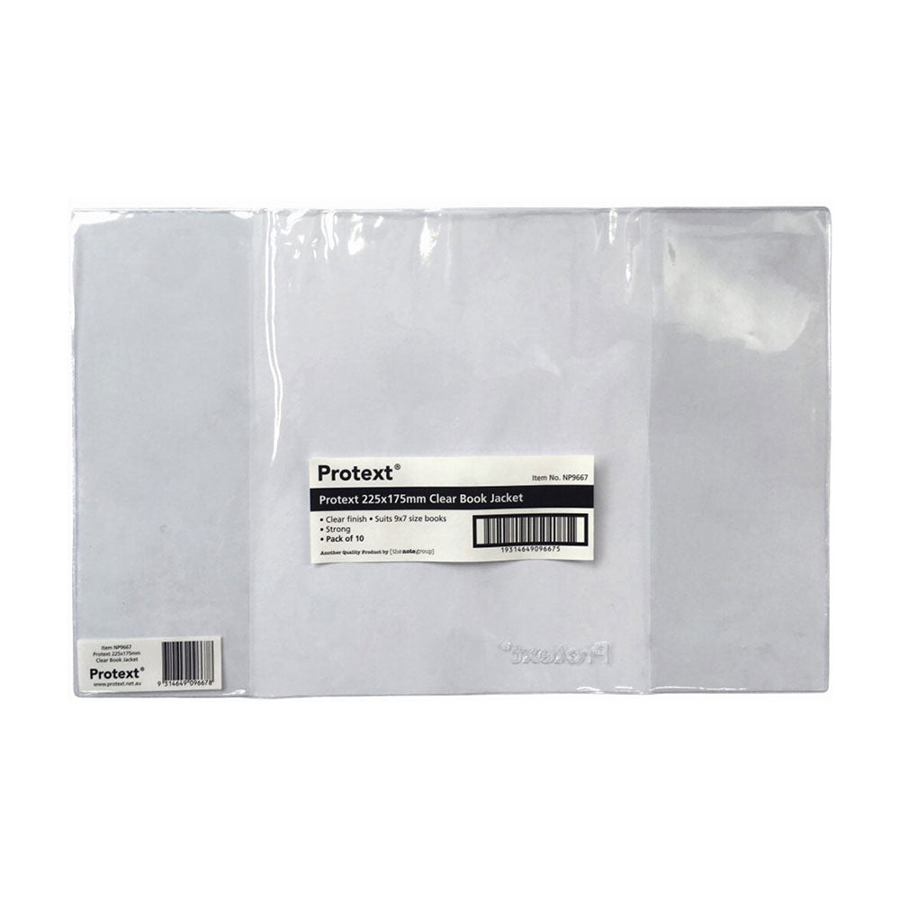 Veste de livres Protext 225x175mm 10pcs (clair)