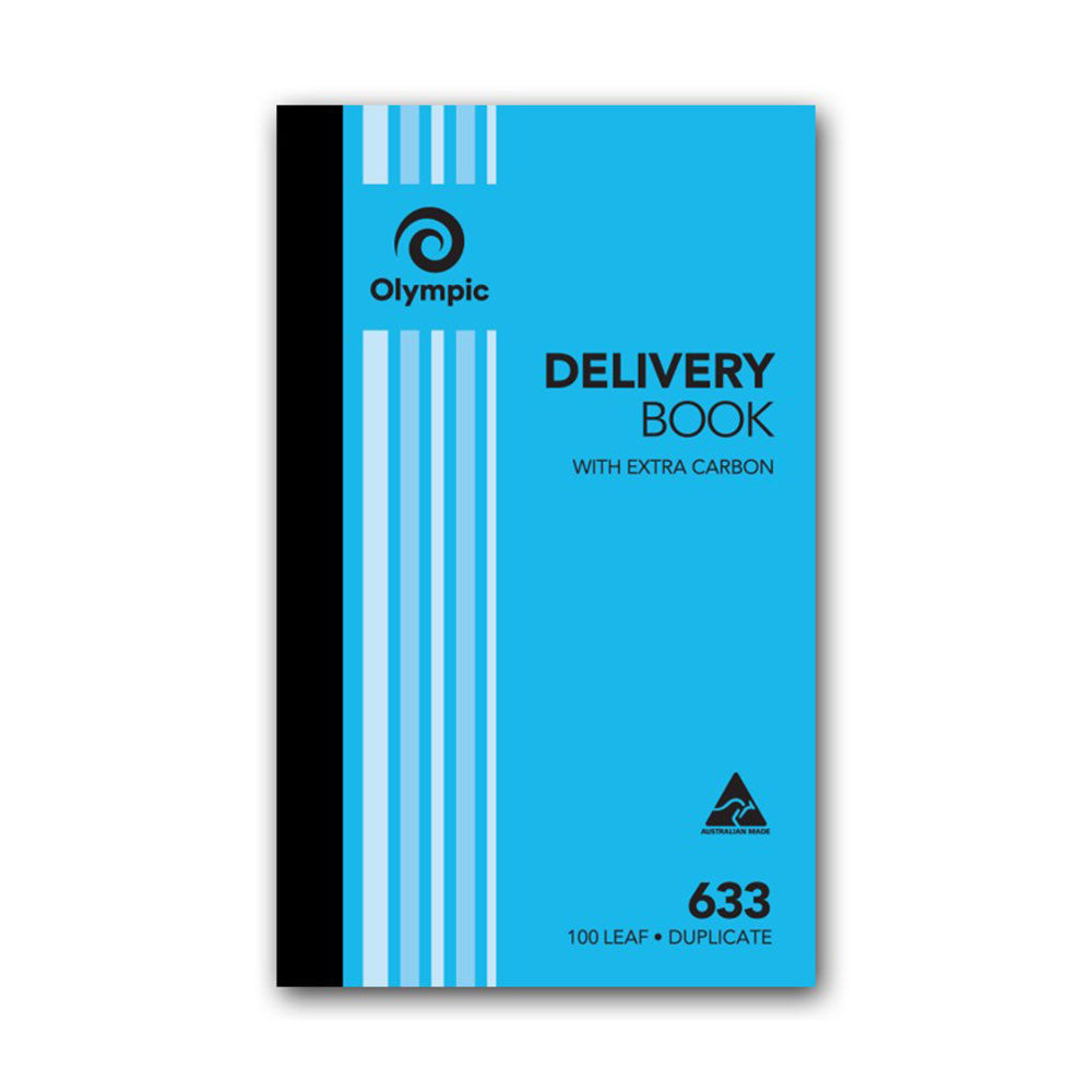 Olympic No 633 Duplicate Delivery Book avec du carbone supplémentaire