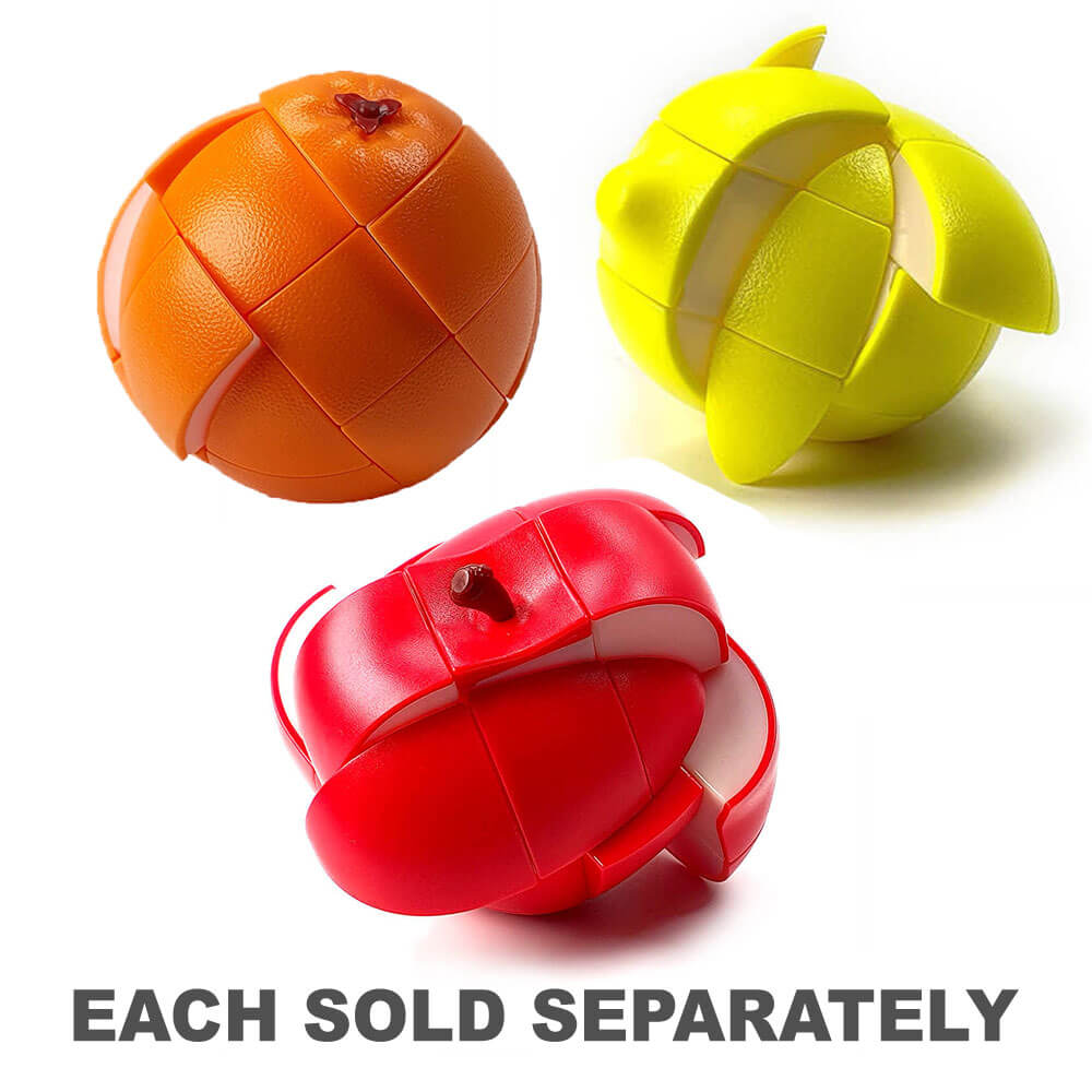 Puzzle de cube de fruits moutarde