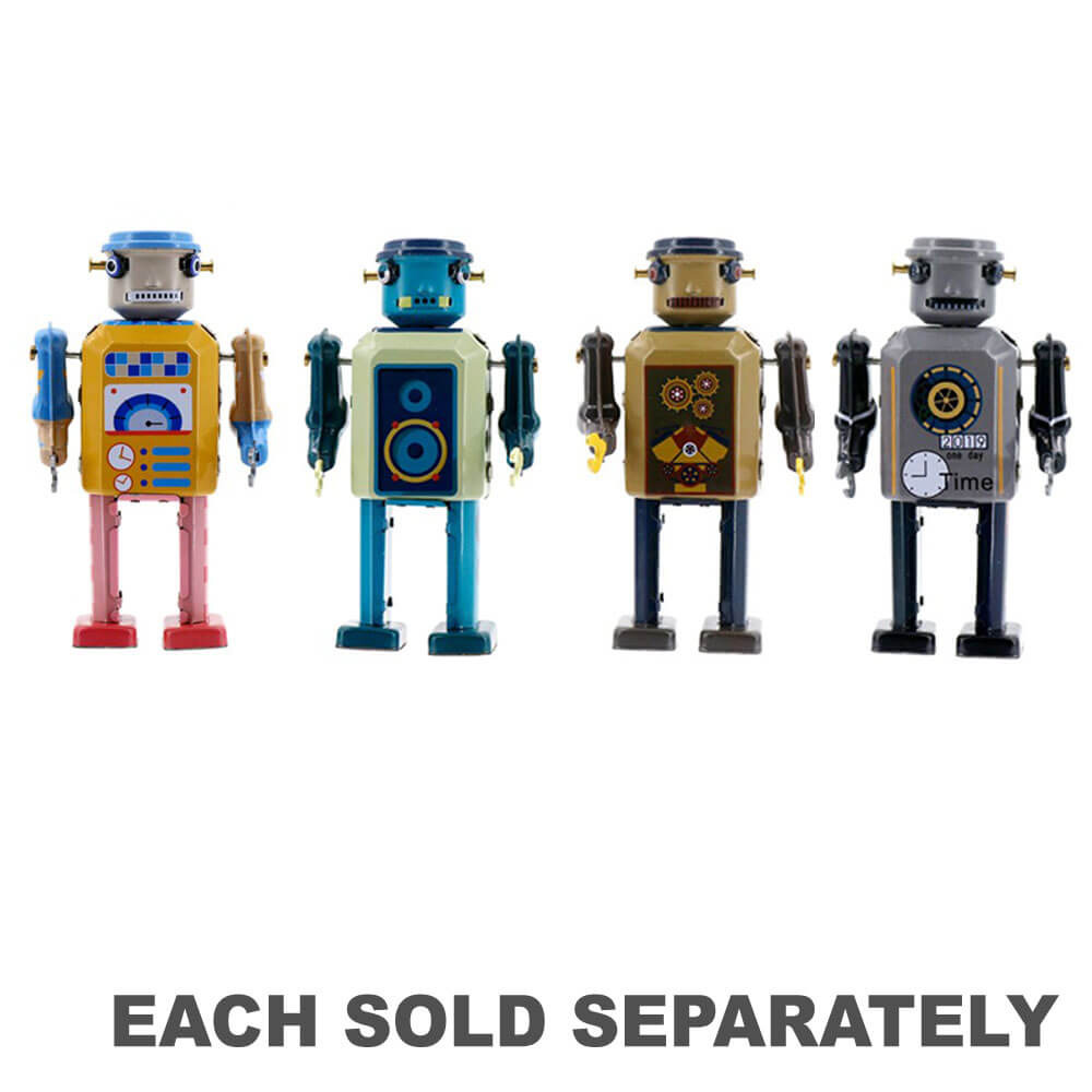 Mr & Mme Tin Mechanic Bot Design B