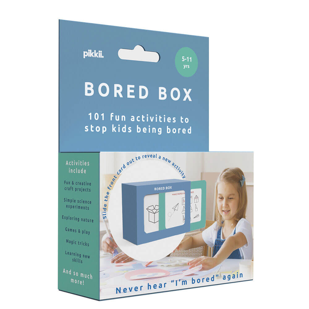 Pikkii Bored Box 101 Activités Boîte à glissement