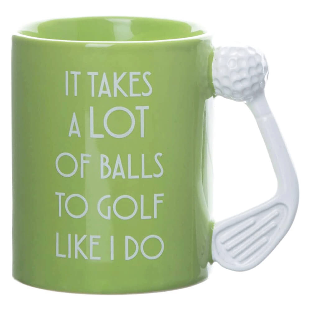 Tasse de golf Il faut beaucoup de boules tasse