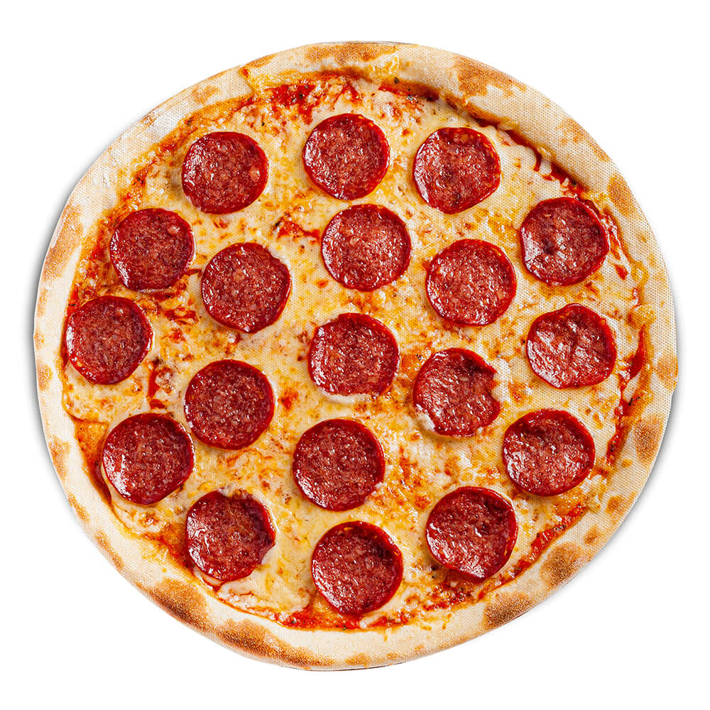 Pizza à moutarde Mat de souris de 19 cm de diamètre