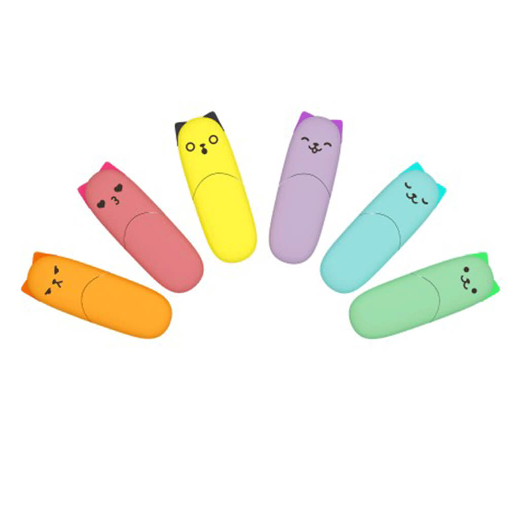 Highlighters de chat de chat de Katty Kitty